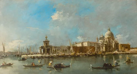 Santa Maria della Salute et la Dogana, Venise, vers 1783